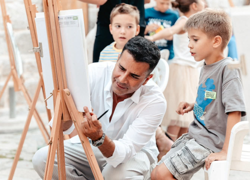 Fotografija 19 - Svjetski arhitekt Ante Vrban u Šibeniku s djecom stvarao čudesne svjetove