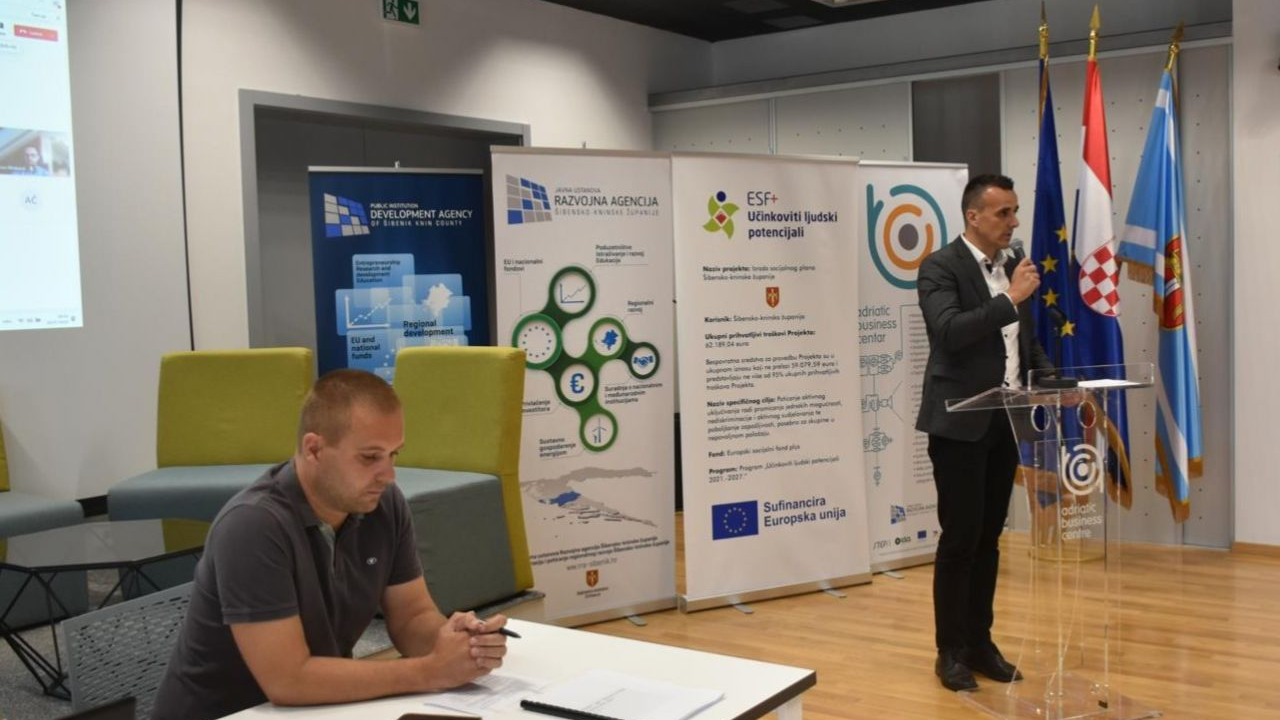 Održana završna konferencija projekta 'Izrada socijalnog plana Šibensko-kninske županije'