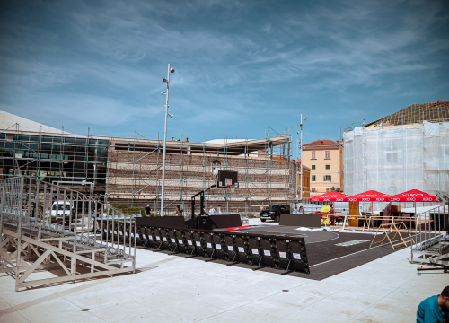 Fotografija 4 - Poljana se pretvorila u košarkaško igralište: Večeras nas očekuje zadnji kvalifikacijski turnir