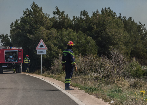 Vatrogasci gasili požar smeća na kninskom području