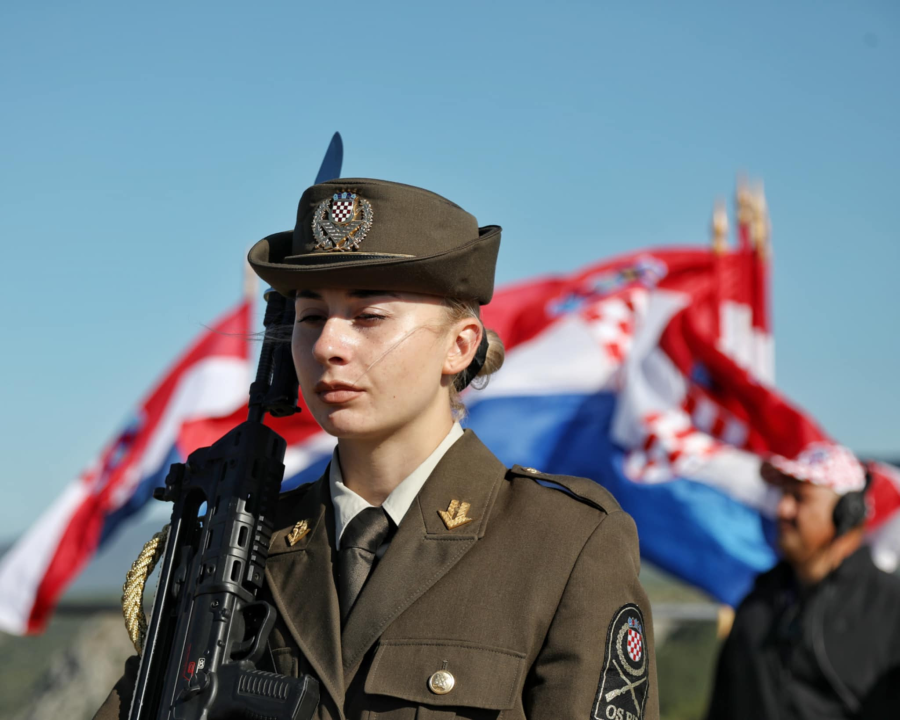 Obilježavanje 30. obljetnice Oluje na Kninskoj tvrđavi i ulicama Knina