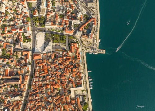 Predivni prizori: Kadrovi Šibenika iz zraka Borisa Trogrančića oduzimaju dah