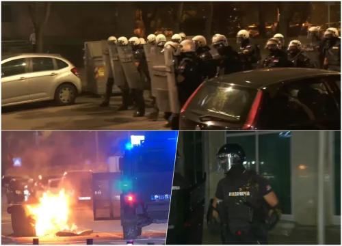 Novi prosvjedi u Srbiji. Objavljena imena policajaca koji su tukli prosvjednike