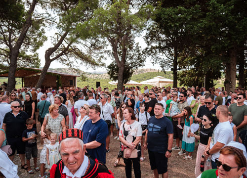 Fotografija 6 - FOTO Blagdan Velike Gospe u Vrpolju: Brojni vjernici okupili su se jutros na svečanom misnom slavlju