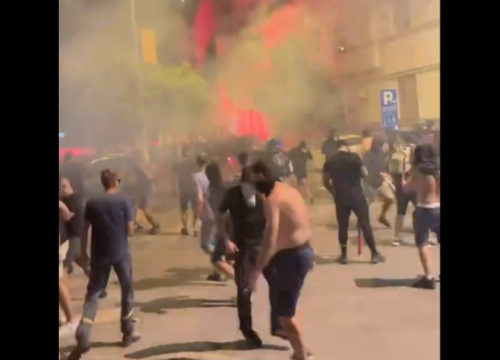 Beograd kao ratna zona, novi prosvjedi diljem Srbije