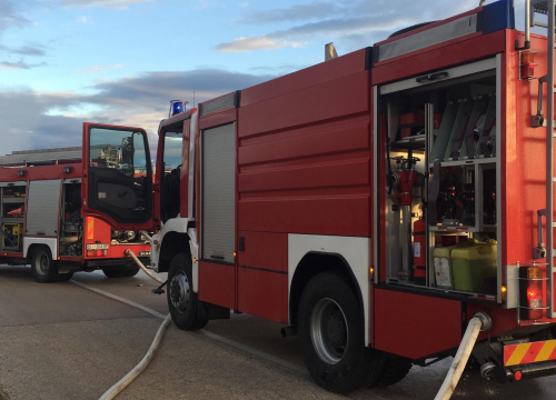 U nedjelju navečer planulo kod Primoštena, vatrogasci brzo riješili požar