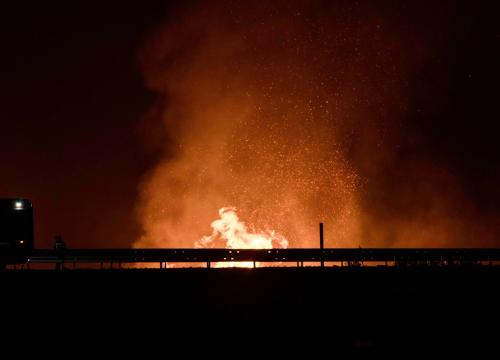 Pola sata iza ponoći izbio požar kod Velike Glave, ugašen za pola sata