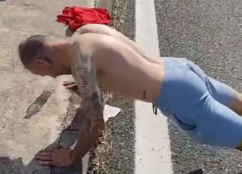 VIDEO Neuništivi Gabrić zbog kvara automobila odradio 'uvodni trening' na vrućem asfaltu