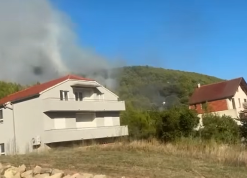 Lokaliziran požar u Pavasovićima, pomagale i zračne snage