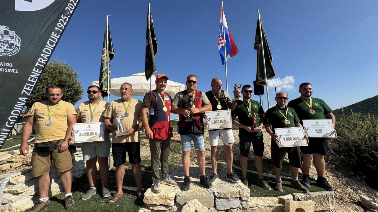 Domaćini pobjednici 3. Memorijalnog kupa u lovnom streljaštvu ‘Đuro Dečak’ u Dazlini