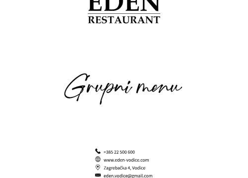 Fotografija 1 - FOTO Restoran Eden u Vodicama – savršen izbor za svaku proslavu!