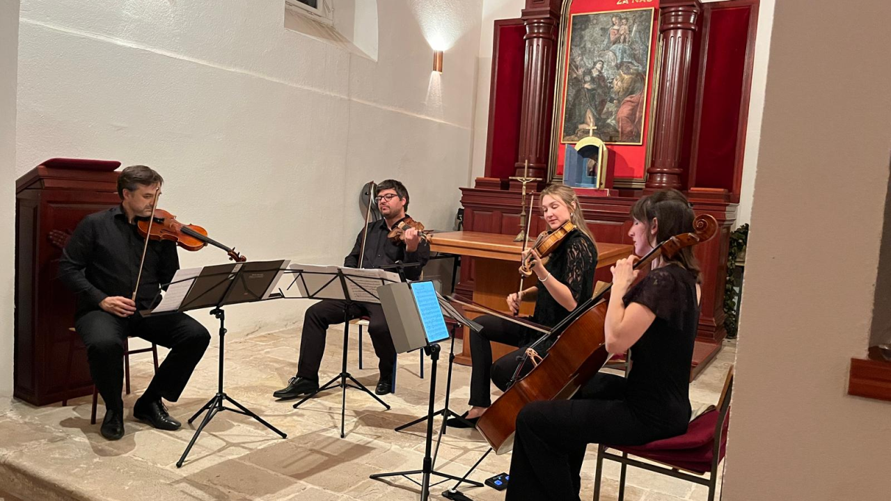 Hrvatski gudački kvartet zatvorio 'Glazbene večeri u crkvi sv. Roka'