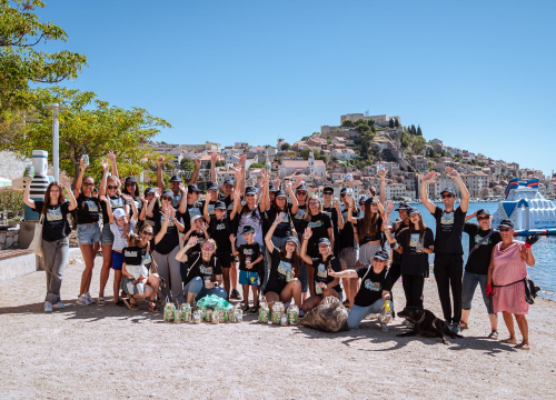 Šibenik pokazao svoje zeleno srce: Održana akcija EU Beach Cleanup 2025.