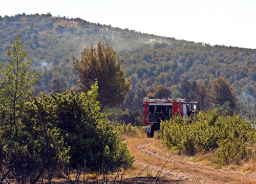 Gorjelo na području Kadine Glavice
