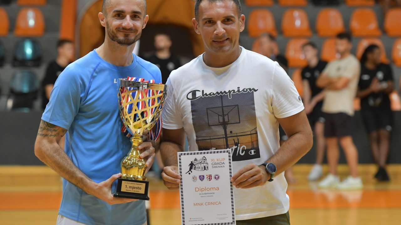Malonogometaši Crnice osvojili 'Kup grada Šibenika' uvjerljivom pobjedom nad Torcidom