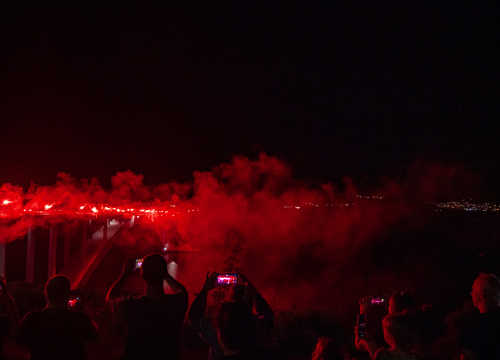 Fotografija 26 - Polaganjem vijenaca, komemoracijom, mimohodom i bakljadom obilježen 34. spomendan Rujanskog rata