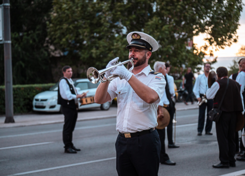 Fotografija 23 - Polaganjem vijenaca, komemoracijom, mimohodom i bakljadom obilježen 34. spomendan Rujanskog rata