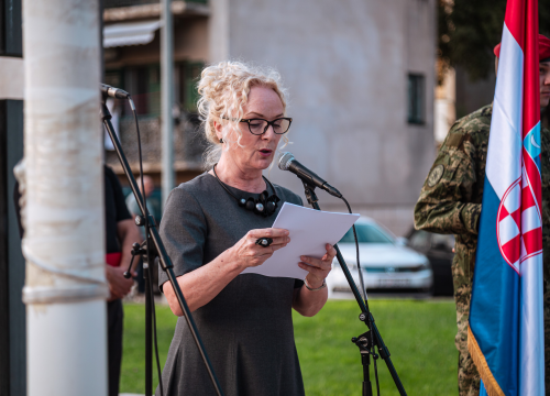 Fotografija 11 - Polaganjem vijenaca, komemoracijom, mimohodom i bakljadom obilježen 34. spomendan Rujanskog rata