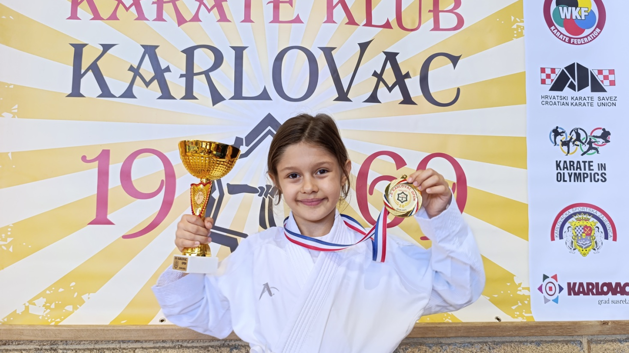 Karate klubu Šibenik 1066 devet medalja na 'Karlovac Openu'