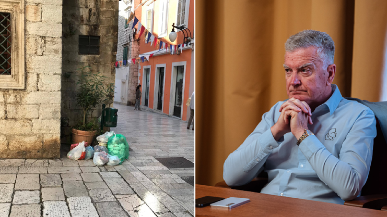 DVD Šibenik voljan uključiti se u čišćenje stare jezgre, Burić tvrdi da neki ugostitelji i obrtnici karticu za smeće nisu ni jednom provukli