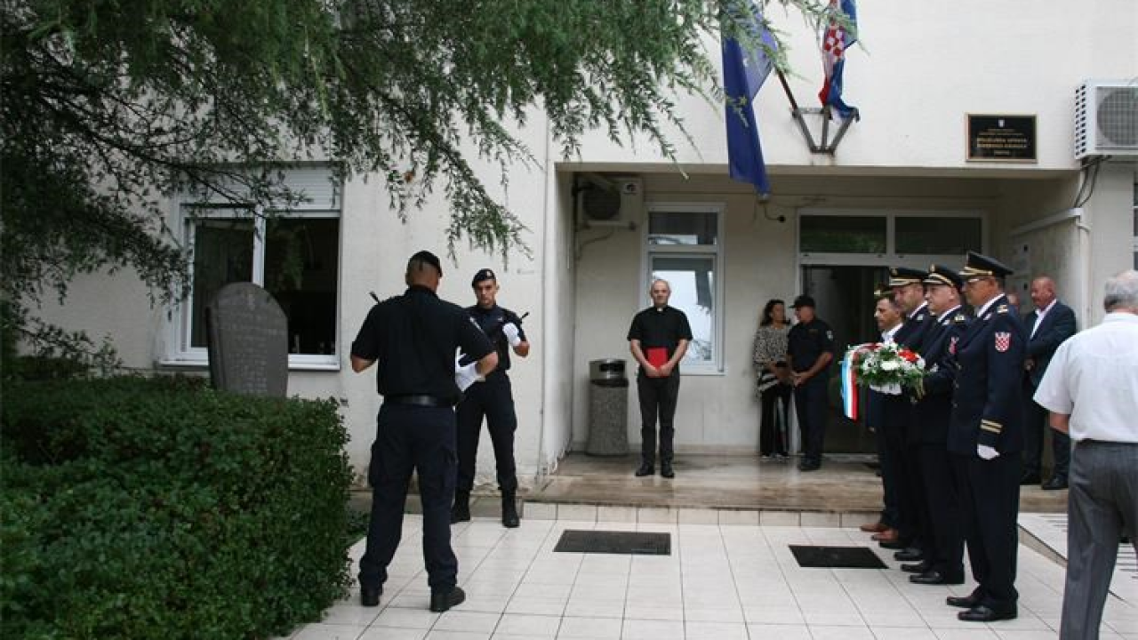 U Šibeniku obilježen Dan policije: 'Sigurnost na našem području je na visokoj razini'