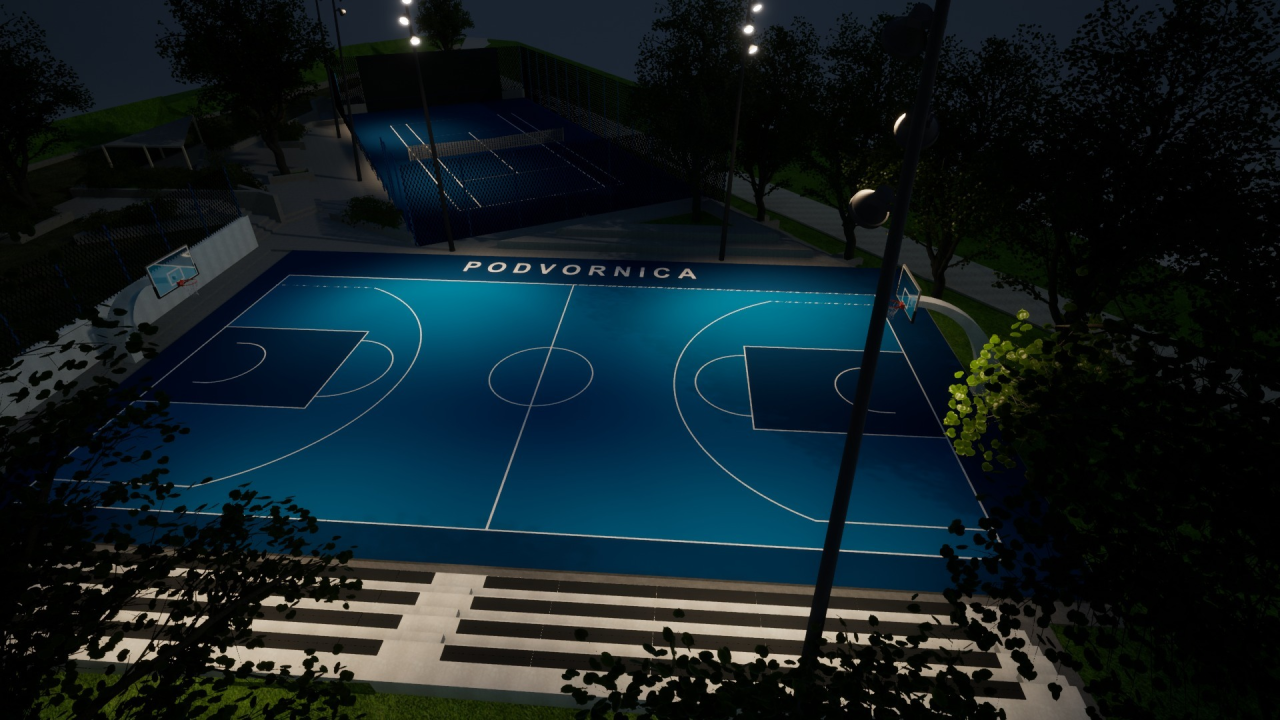 Simbol sportskog duha Drniša: Prijavljen projekt rekonstrukcije košarkaškog igrališta Podvornica
