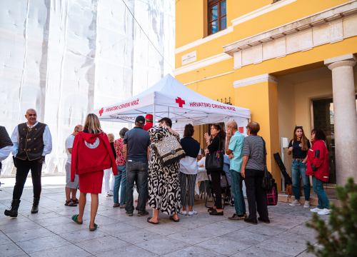 Fotografija 2 - 'Ne propusti niti jedan otkucaj': Današnja akcija u Šibeniku privukla velik broj građana