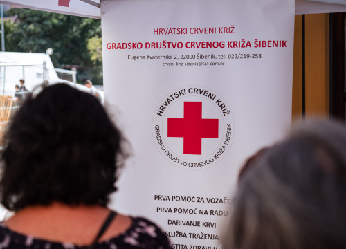 Fotografija 1 - 'Ne propusti niti jedan otkucaj': Današnja akcija u Šibeniku privukla velik broj građana