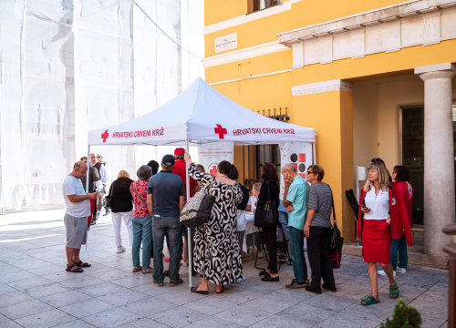 Fotografija 4 - 'Ne propusti niti jedan otkucaj': Današnja akcija u Šibeniku privukla velik broj građana