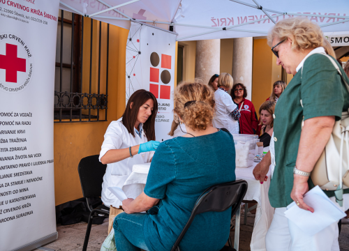 Fotografija 9 - 'Ne propusti niti jedan otkucaj': Današnja akcija u Šibeniku privukla velik broj građana