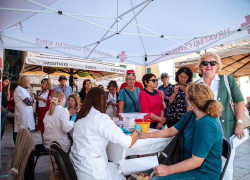 Fotografija 8 - 'Ne propusti niti jedan otkucaj': Današnja akcija u Šibeniku privukla velik broj građana