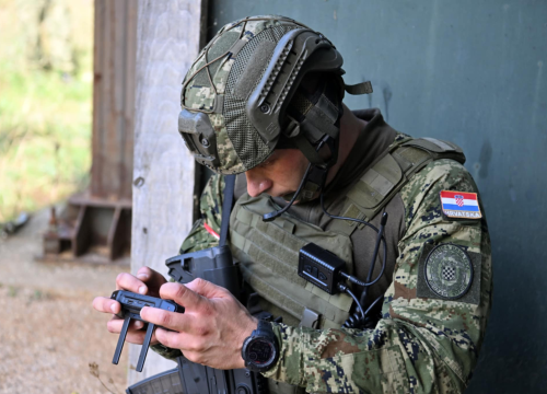 Fotografija 3 - Spektakularna vojna vježba kraj Knina: Pauci i Gromovi odmjerili snage