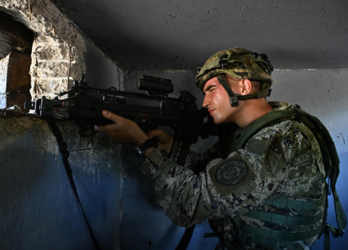 Fotografija 8 - Spektakularna vojna vježba kraj Knina: Pauci i Gromovi odmjerili snage