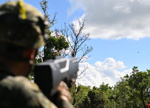 Fotografija 5 - Spektakularna vojna vježba kraj Knina: Pauci i Gromovi odmjerili snage