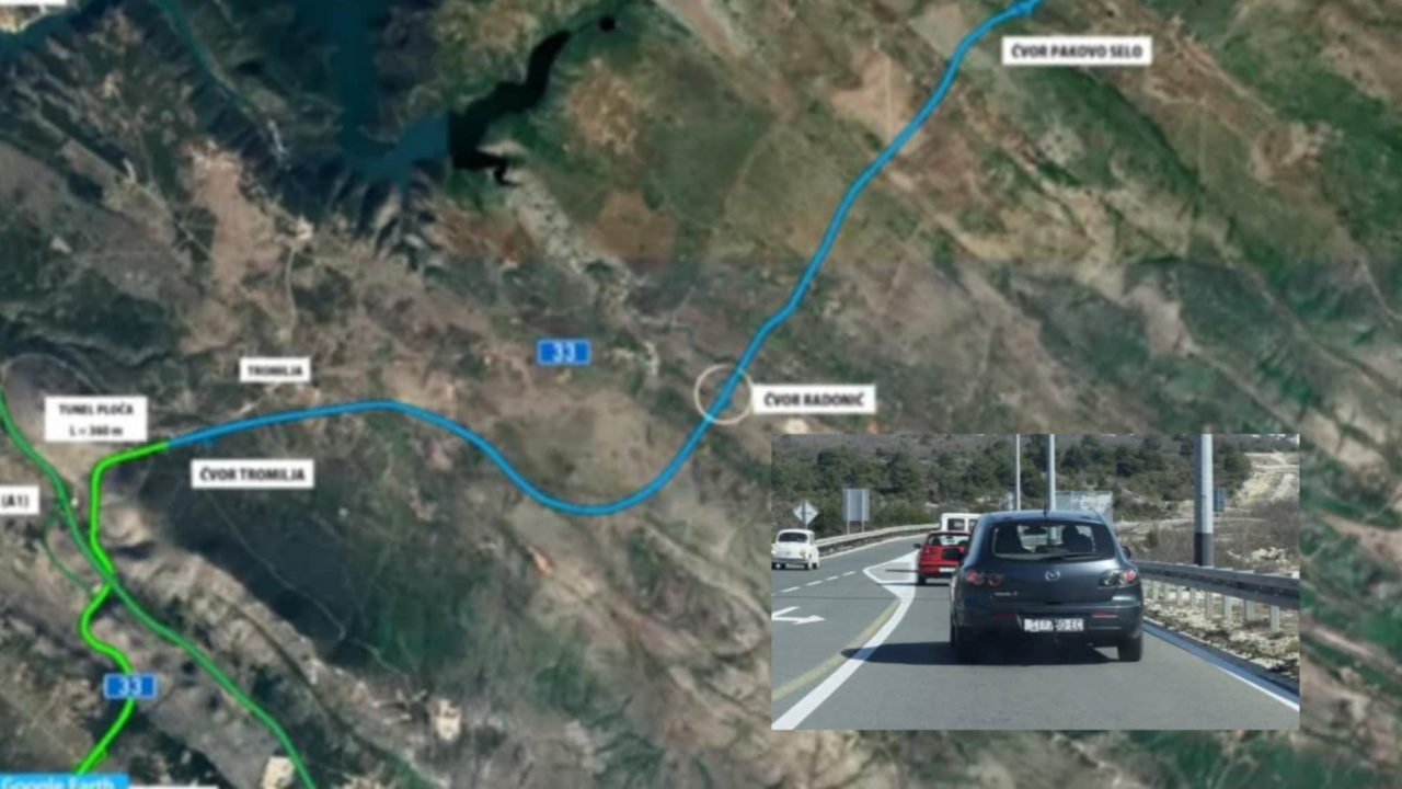 Čeka se desetljećima: Pogledajte gdje će prolaziti brza cesta Šibenik - Drniš - Knin