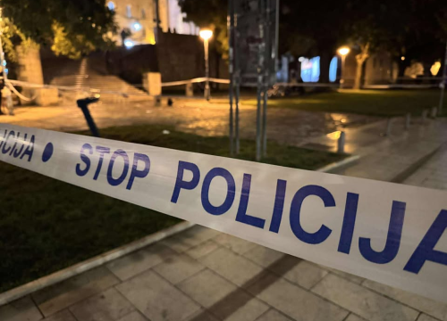 Fotografija 1 - Žena pogođena signalnom raketom u glavu