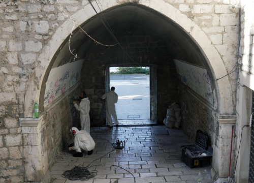 Šibenska kulturna baština: Vraća se sjaj gotičkom prolazu Kneževe palače