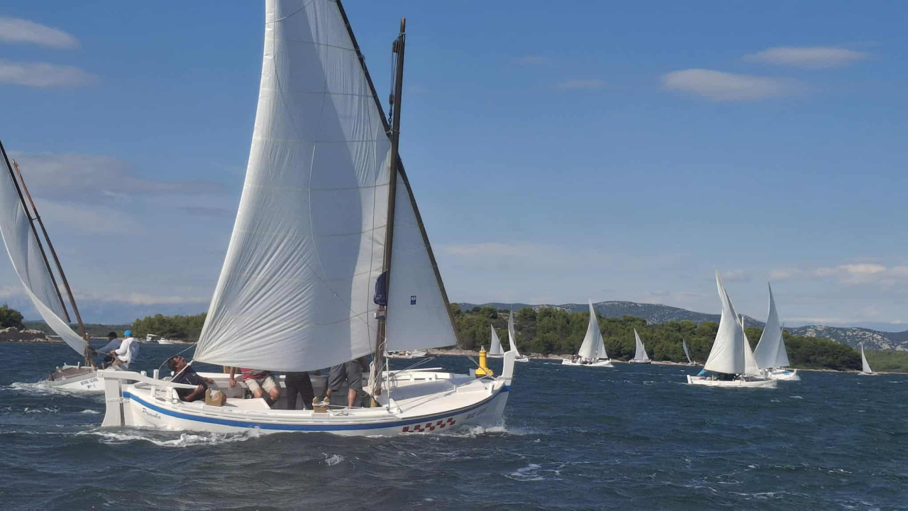 Posada gajete 'Mare' prva na velikoj regati Latinskog idra