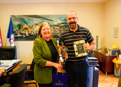 Irska veleposlanica Wendy Dorman-Smith posjetila Danijela Miletu