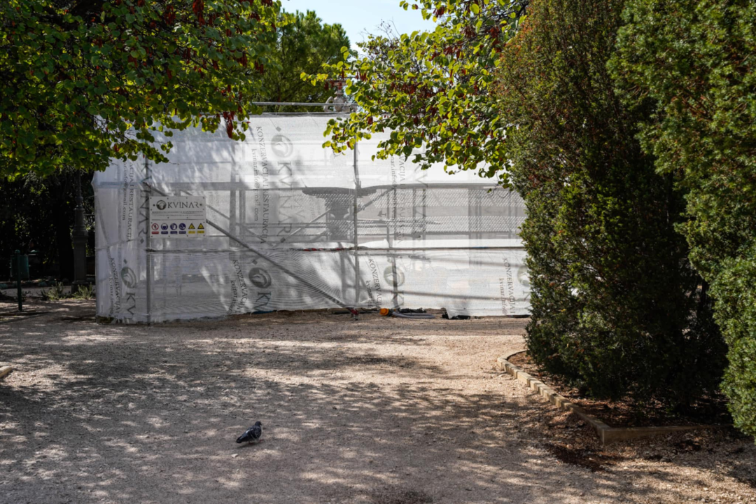 Započela obnova fontane iz 1894. godine u Perivoju Roberta Visianija