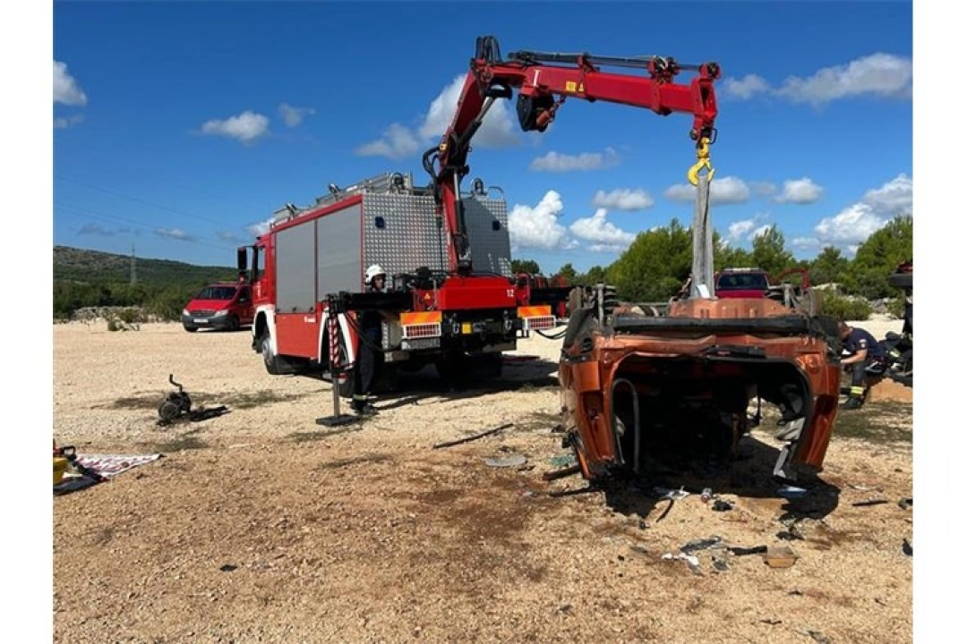Od Bilica do Primoštena: Vatrogasci završili obuku za spašavanje u prometnim nesrećama