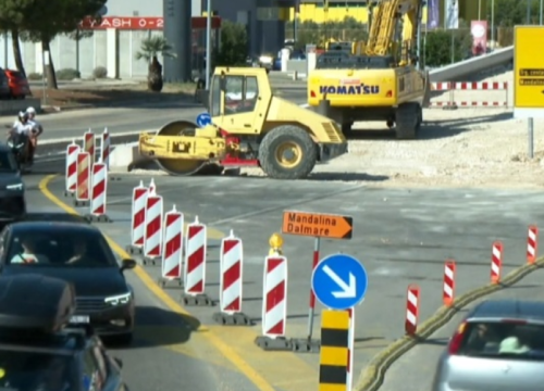 Privremena regulacija prometa na čvoru Mandalina zbog radova