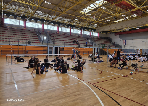 Fotografija 12 - FOTO Klub sjedeće odbojke Knin 95 domaćin Kupa Hrvatske: Naslov pripao Zagrebu