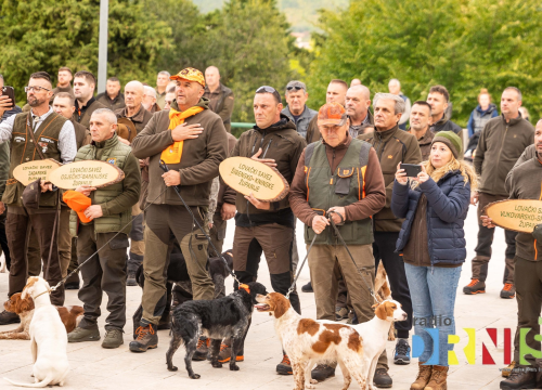 Fotografija 29 - U Drnišu otvoreno Državno prvenstvo u radu lovnih pasa