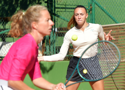 Fotografija 15 - FOTO Ana Konjuh u nedjeljnom finalu Šibenika, u parovima titula češko-slovačkoj kombinaciji