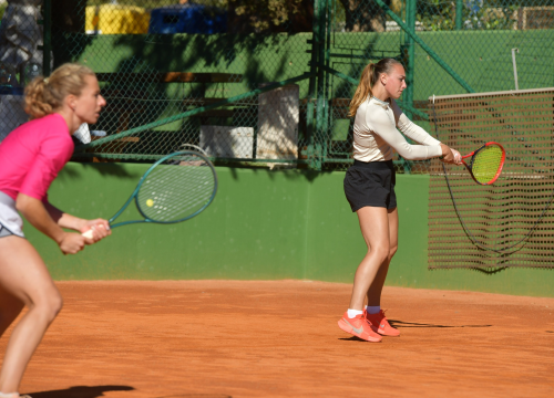 Fotografija 17 - FOTO Ana Konjuh u nedjeljnom finalu Šibenika, u parovima titula češko-slovačkoj kombinaciji