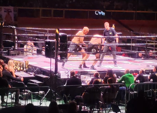 Fotografija 2 - FOTO Marko 'Ghetto' Aleksić u svom prvom meču slavio protiv iskusnog Alića jednoglasnom odlukom sudaca