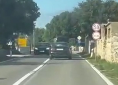 'Šta se ovo događa?': Stigao nam je video još jedne opasne vožnje na felgi iznad Šibenika