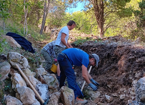 Fotografija 3 - Lokva Gnjilovača na Zlarinu dobila novu nadu zahvaljujući vrijednim rukama volontera