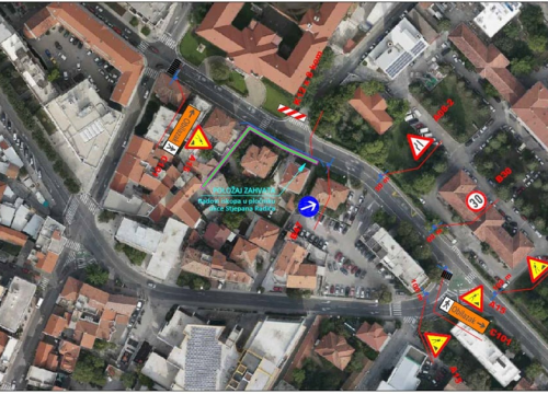 Fotografija 4 - U Ulici Stjepana Radića u Šibeniku od idućeg tjedna radovi